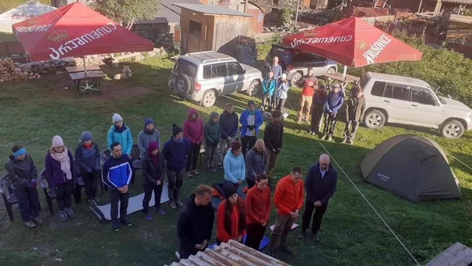 Chvibiani Guesthouse & Bar Ushguli Exterior foto