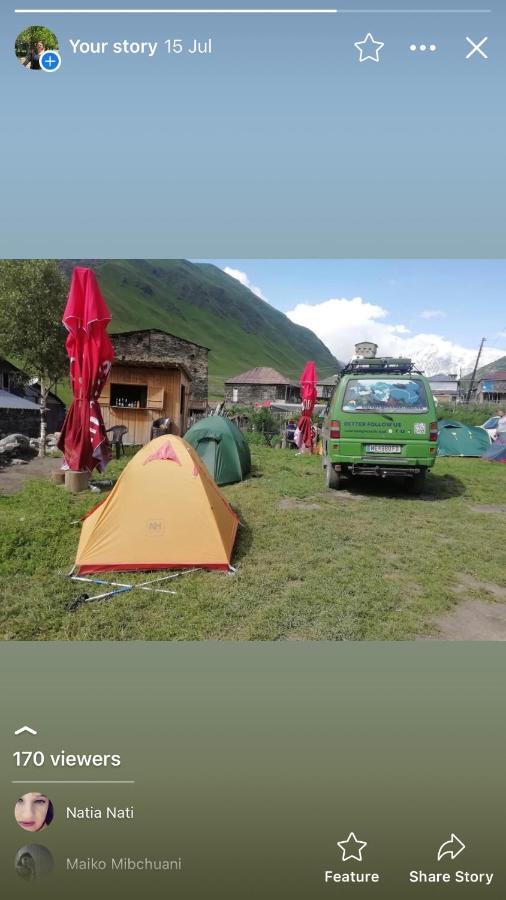 Chvibiani Guesthouse & Bar Ushguli Exterior foto